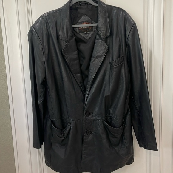 lucky leather Other - Lucky Leather Co Men's Black Jacket size XXL